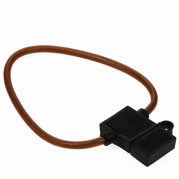 100 Pack 18 Gauge ATC In-Line Blade Fuse Holder 100% OFC Copper Wire Protection